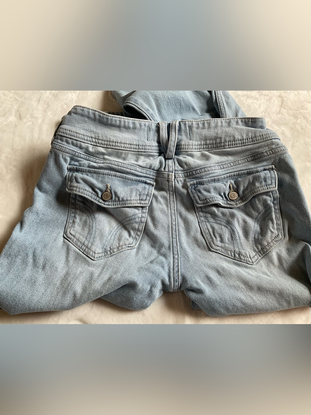 Hollister Low Rise Boot Cut Denim Jeans
